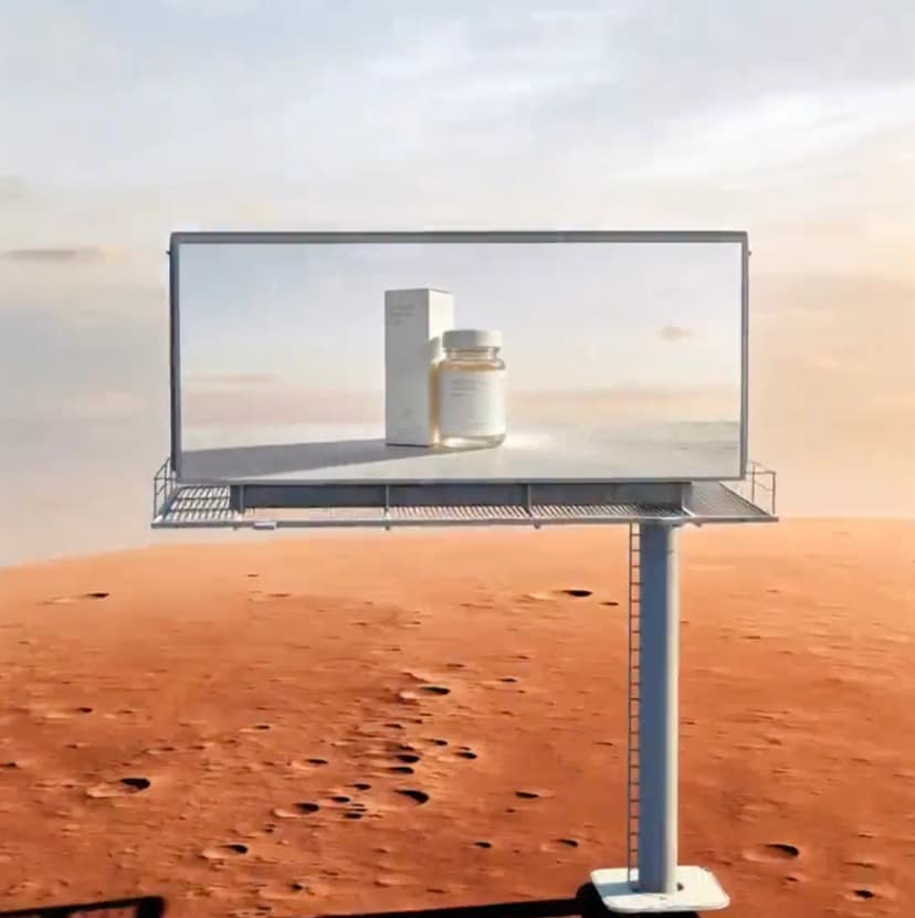 Minimalist Wellness Billboard preview