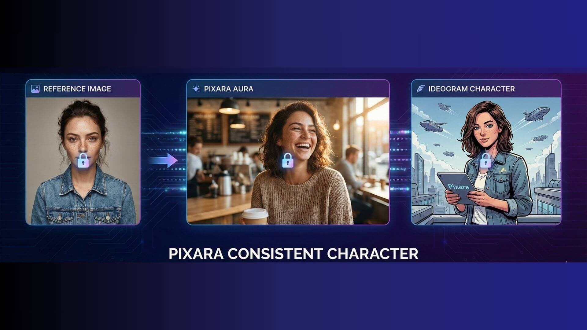 Master Visual Storytelling with Pixara's Consistent Character