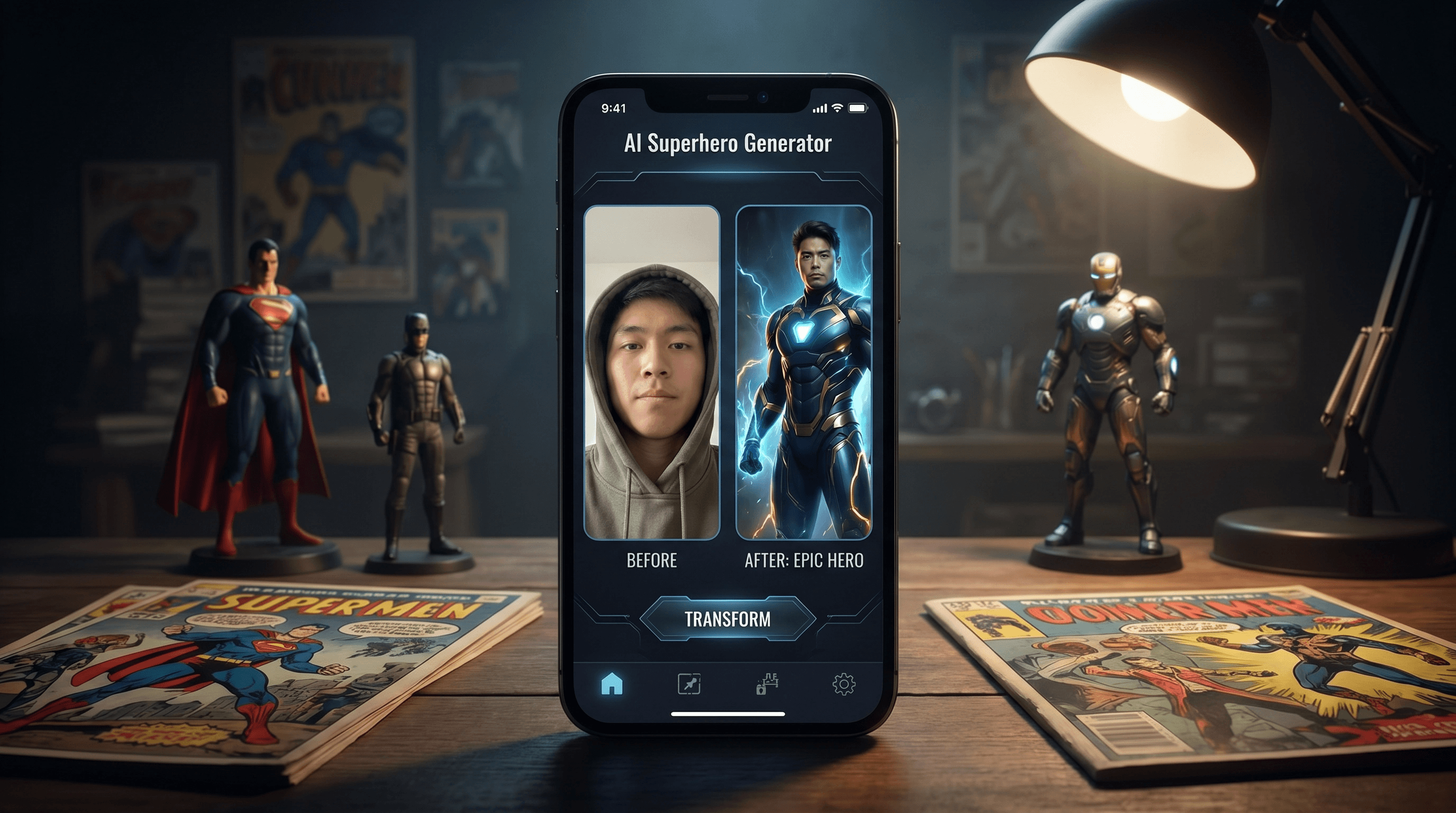 Create Original Superheroes From Any Idea
